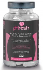 PHRESH - BORIC ACID VAGINAL SUPPOSITORIES